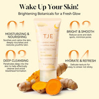 Turmeric Collagen Night Mask jar – TJE Skincare