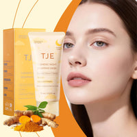 Turmeric Collagen Night Mask jar – TJE Skincare