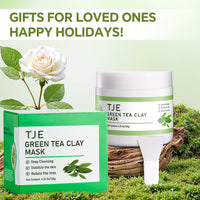 Green Tea Clay Mask | Detox & Soothe Skin – TJE Skincare