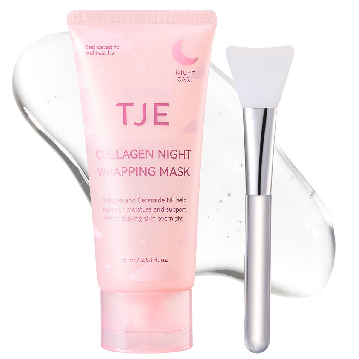 Collagen Night Mask jar – TJE Skincare