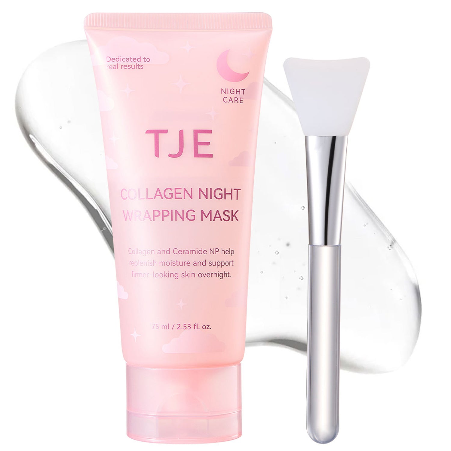 Collagen Night Mask jar – TJE Skincare