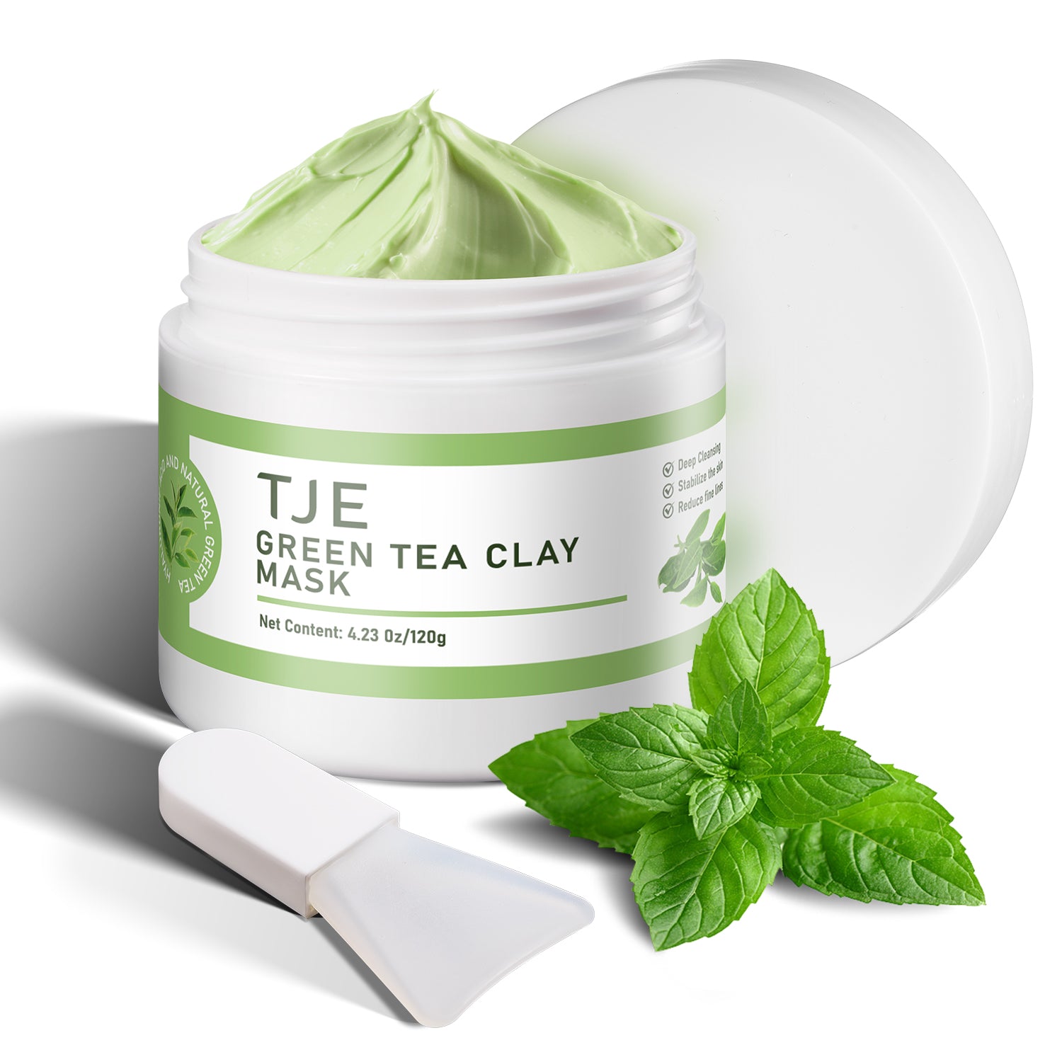 Green Tea Clay Mask | Detox & Soothe Skin – TJE Skincare