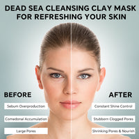 Dead Sea Mud Clay Mask jar – TJE Skincare