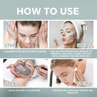 Dead Sea Mud Clay Mask jar – TJE Skincare