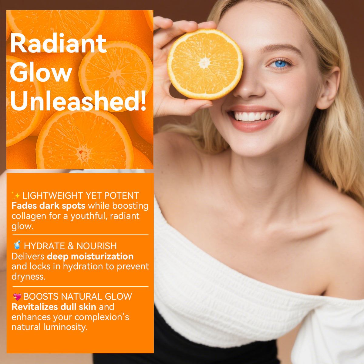 Applying Vitamin C Turmeric Face Serum to faceApplying Vitamin C Turmeric Face Serum to face