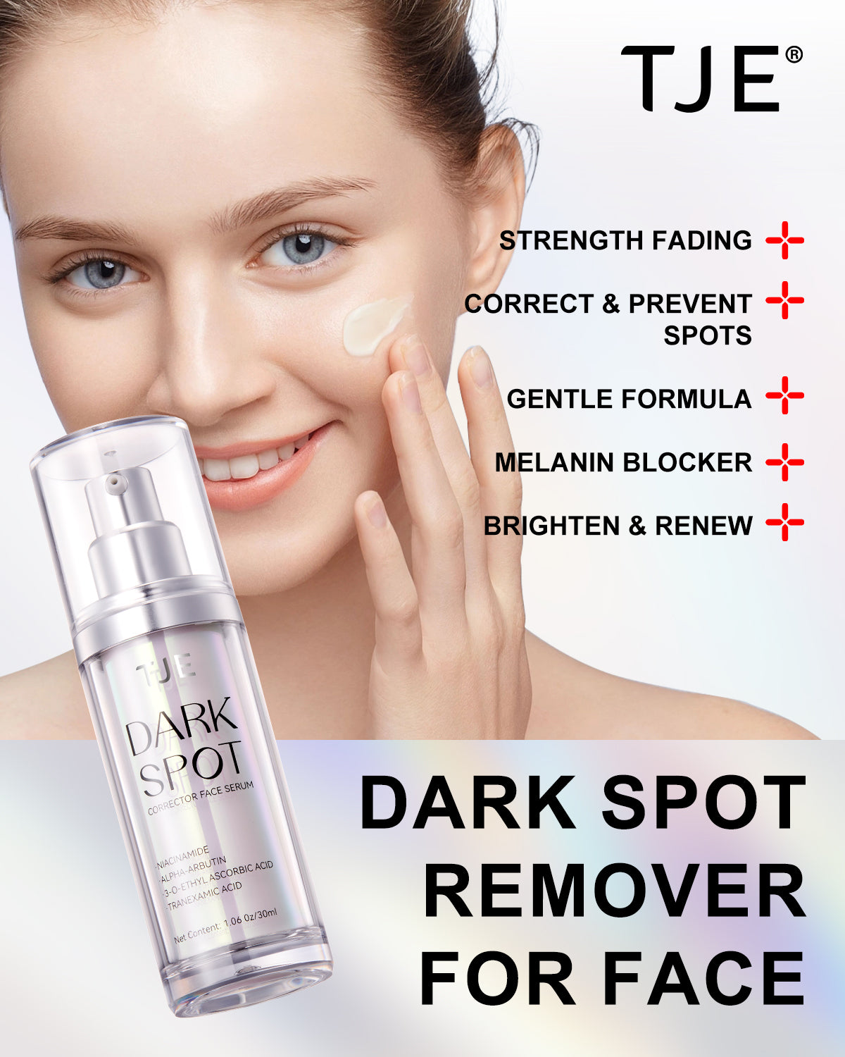 Dark Spot Remover Serum bottle – TJE Skincare