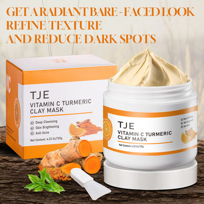 Vitamin C Turmeric Clay Mask