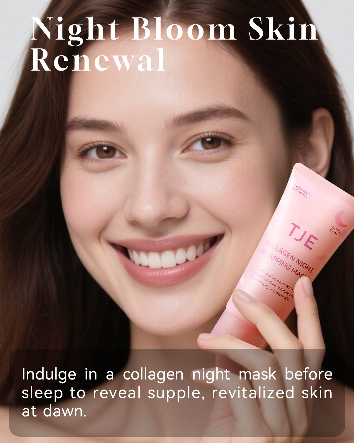 Collagen Night Mask jar – TJE Skincare