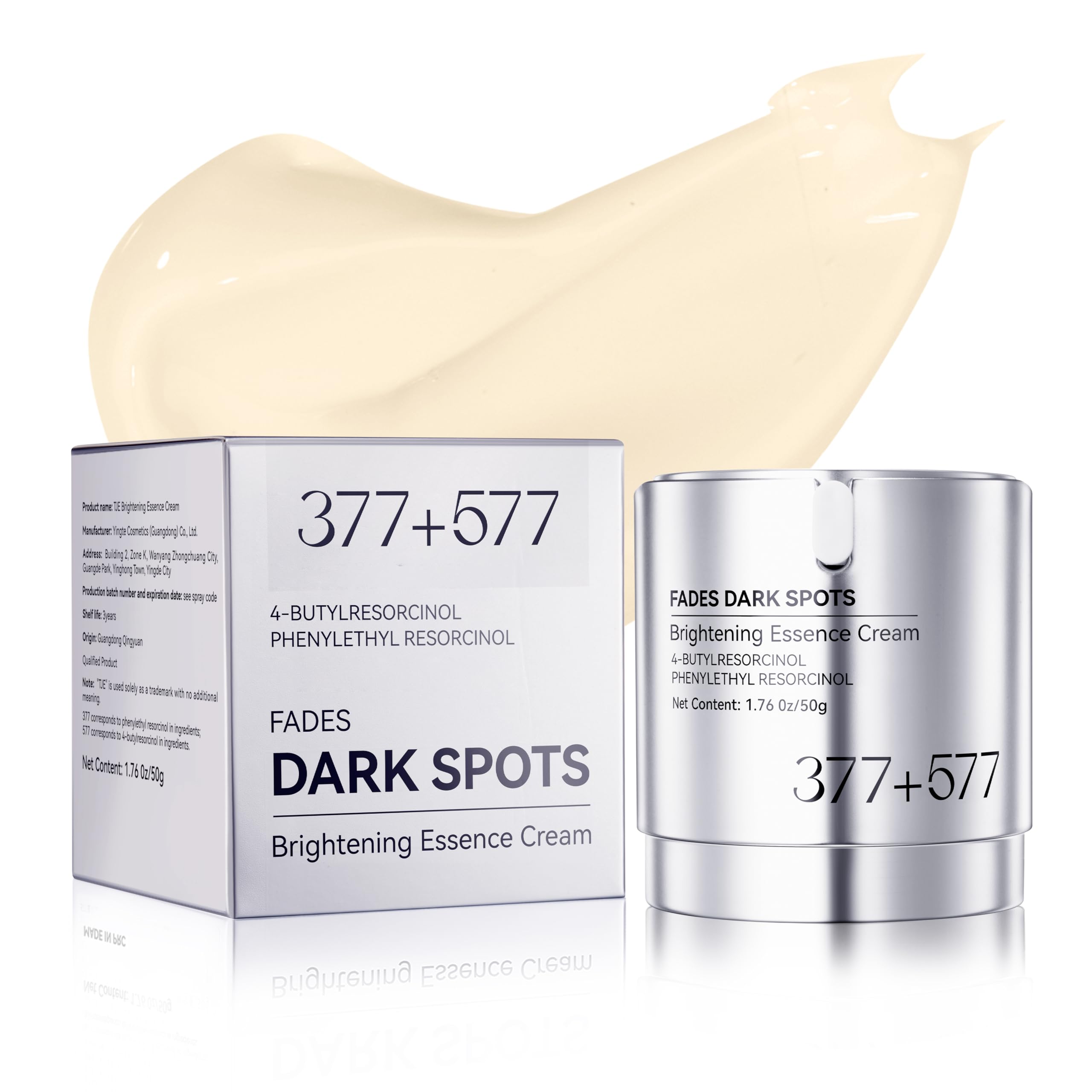 Dark Spot Remover for Face and Body, Dark Spot Corrector Cream with Niacinamide, 1.76 Oz, for Uneven Skin Tone, Sun Spots and Age Spots